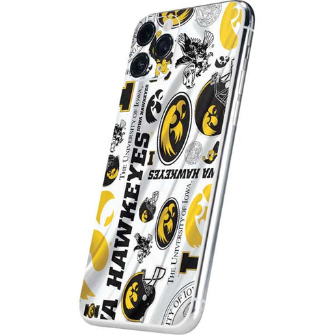 University of Iowa Hawkeyes Pattern iPhone 11 Pro Skin